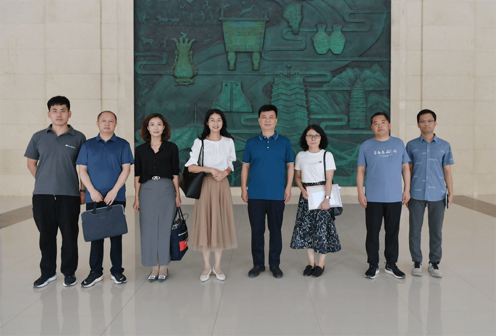 ok138太阳集团赴郑州市档案馆开展政校合作交流活动